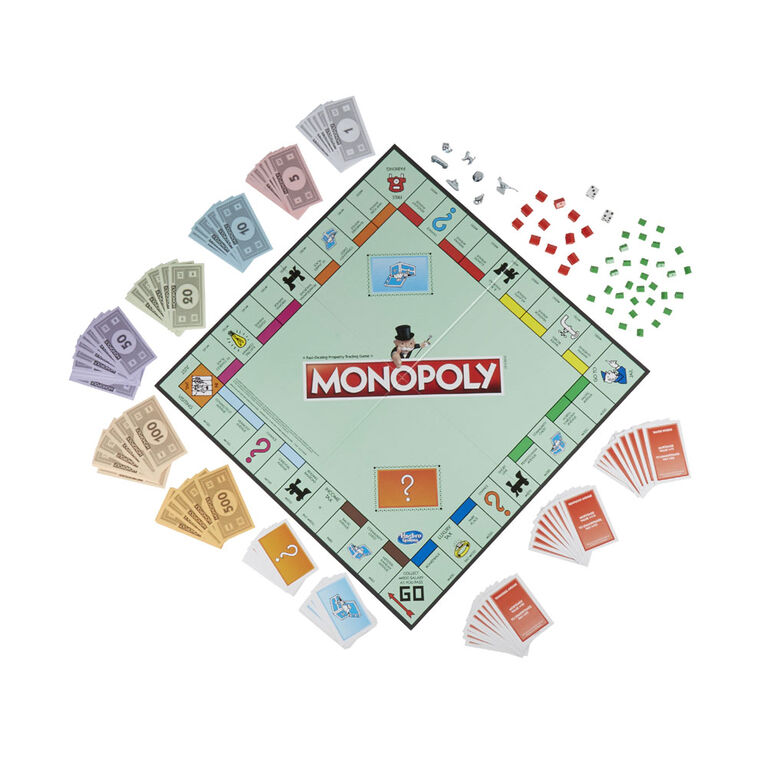 Hasbro Gaming - Monopoly - les motifs peuvent varier