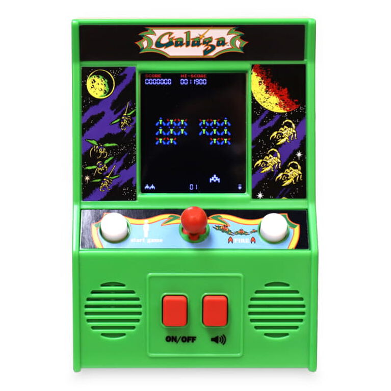 Arcade Classics Galaga Retro Mini Arcade Game Toys R