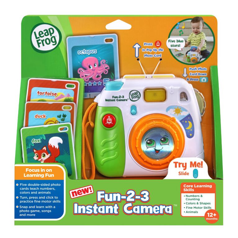 LeapFrog Fun-2-3 Instant Camera - English Edition