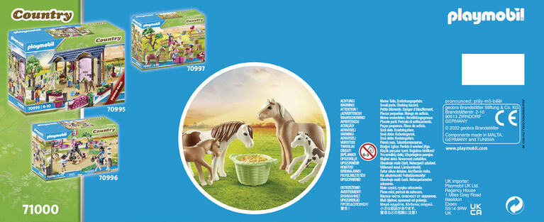 Playmobil - Icelandic Ponies with Foals