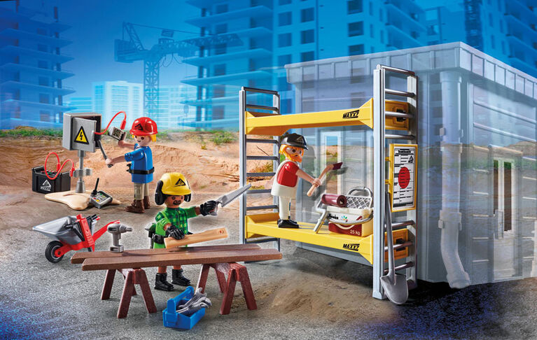 Playmobil - Scaffolding with Workers
