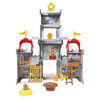 PAW Patrol, Rescue Knights Castle HQ Coffret transformable 11 pièces avec figurines articulées Chase et mini dragon Draco