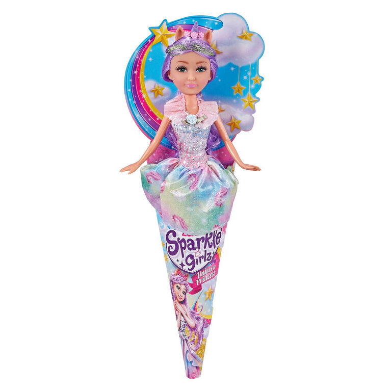 Sparkle Girlz Unicorn Princess Doll