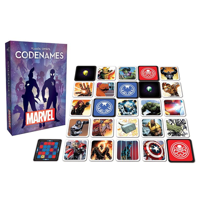 Jeu Codenames: Marvel - Édition anglaise