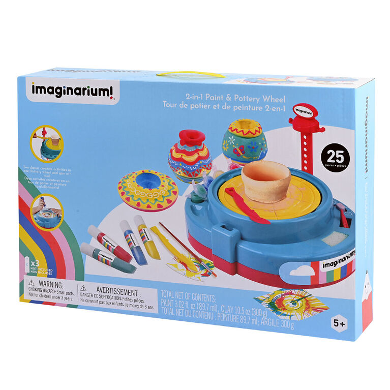Imaginarium - Tour De Potier Et De Peinture 2-En-1