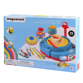 Imaginarium - Paint and Pottery Wheel 2 In 1