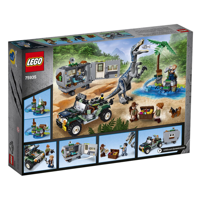 LEGO Jurassic World Baryonyx Face-Off: The Treasure Hunt 75935