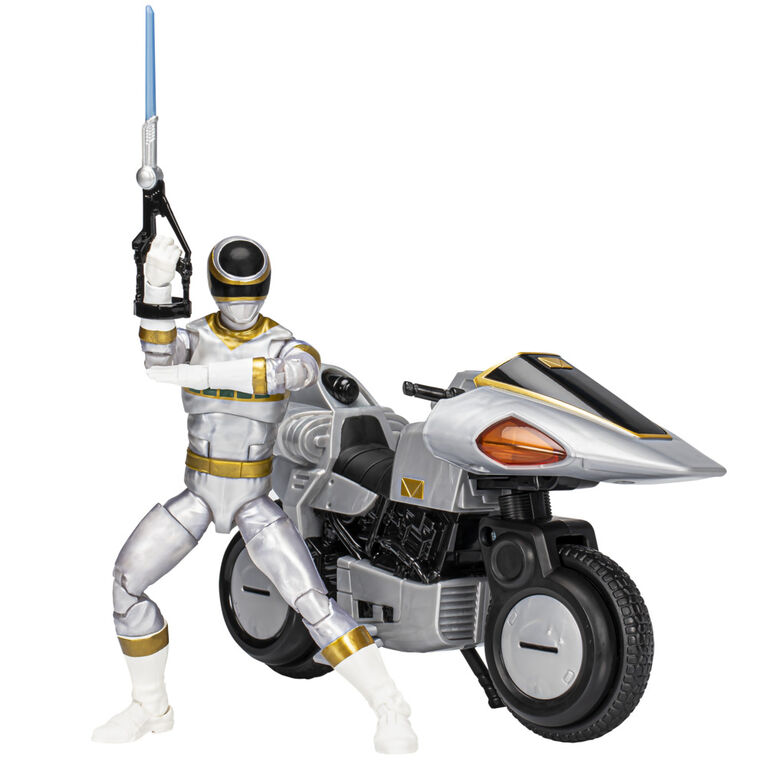 Power Rangers Lightning Collection In Space Silver Ranger 6 Inch Action Figure