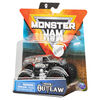 Monster Jam, Monster truck authentique Iron Outlaw en métal moulé à l'échelle 1:64, série Arena Favorites