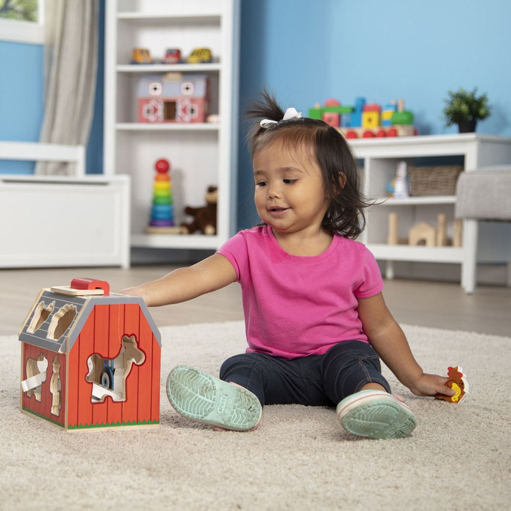 Melissa and doug wooden barn store