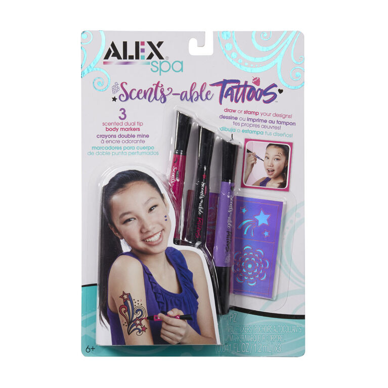 ALEX Spa Just Be You Scents-able Tattoos