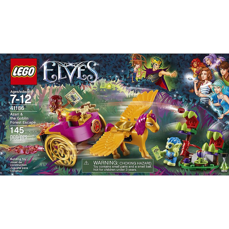 Lego Elves Azari The Goblin Forest Escape 41186 Toys R Us Canada