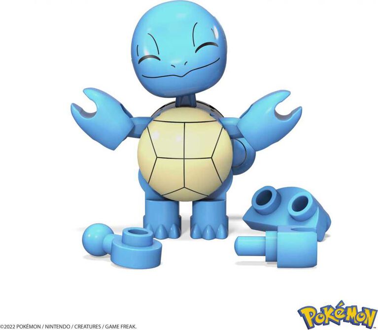 Mega Bloks MEGA Construx Pokemon Squirtle Evolution Building Set