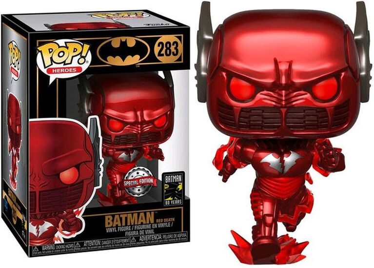 Funko POP! Heroes: Batman - Red Death (Metal) - English Edition - R Exclusive