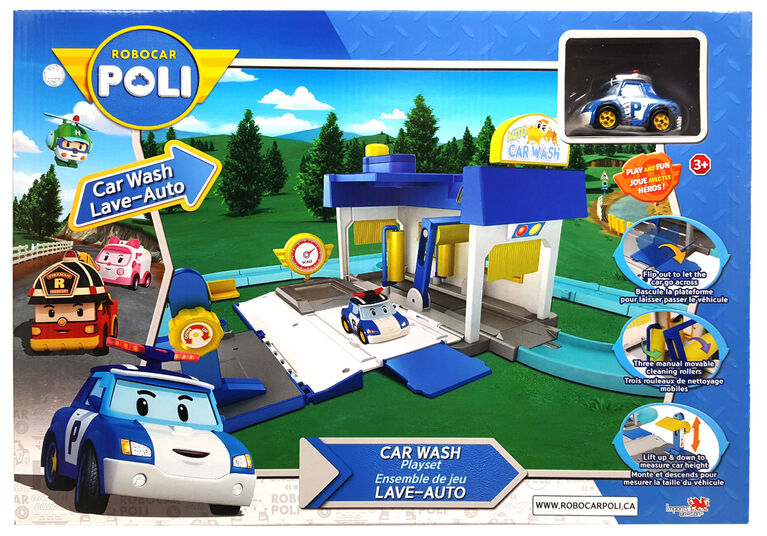 Robocar Poli - Car Wash Playset