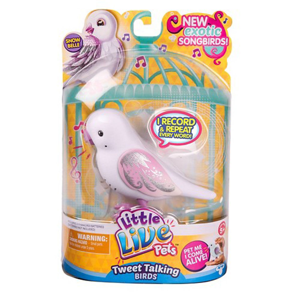 Little live pets tweet talking bird shop