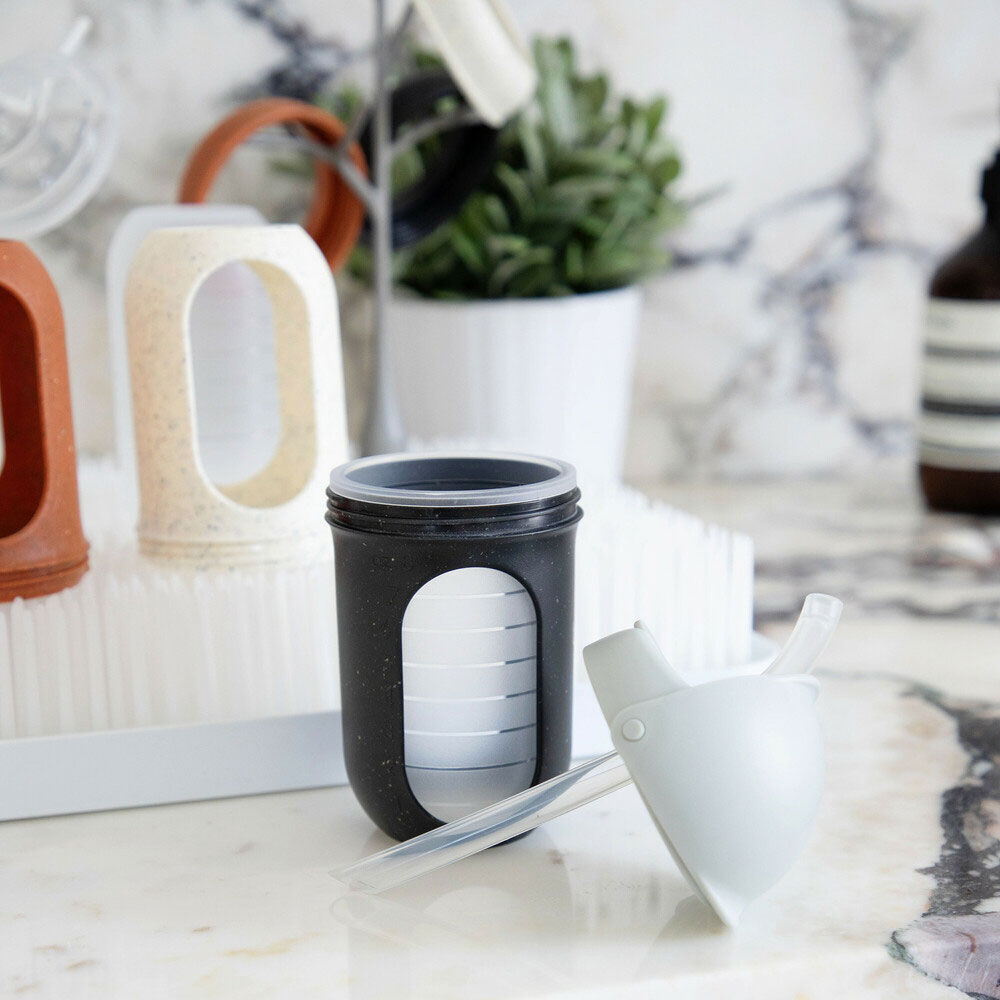 Bouteille en silicone Nursh 8oz 3pk Multi moucheté