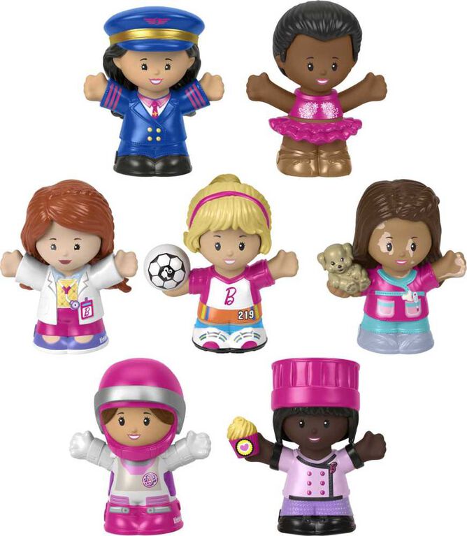 Barbie - Barbie Métiers - Assortiment Figurines Little People