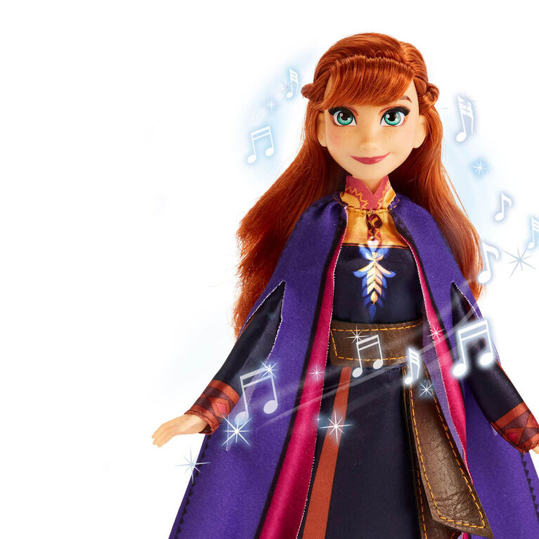 Disney Frozen - Poupée Anna mélodieuse, avec musique