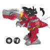 Power Ranger Battle Attackers Dino Fury Zord champion tyrannosaure, figurine électronique
