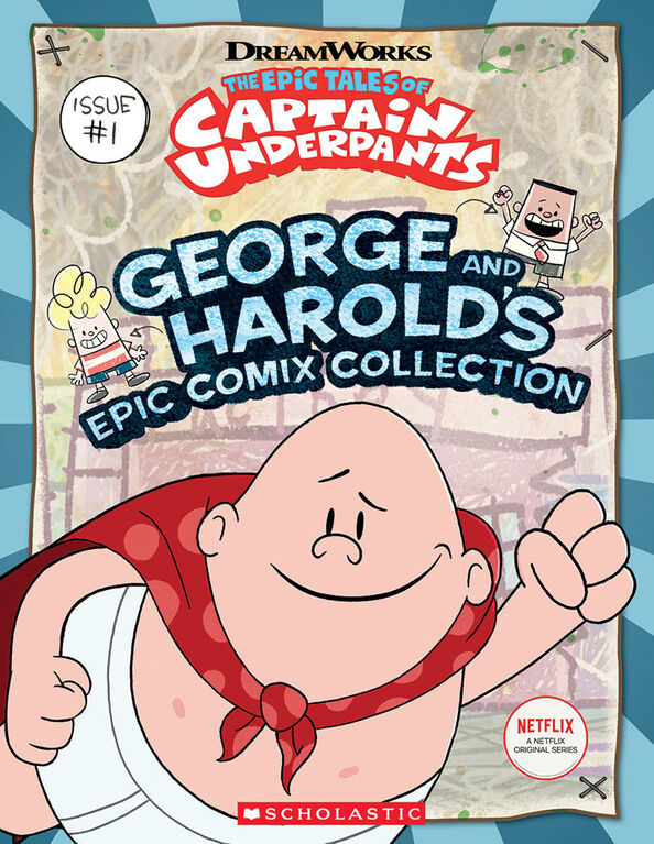 Scholastic - Captain Underpants TV: Epic Comix Collection - English Edition