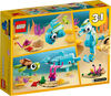 LEGO Creator 3in1 Dolphin and Turtle 31128 Building Kit (137 Pieces)