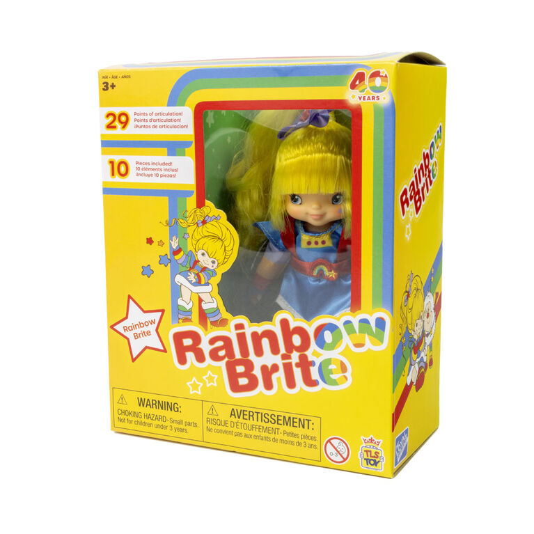 5.5” Rainbow Brite Articulated Fashion Doll