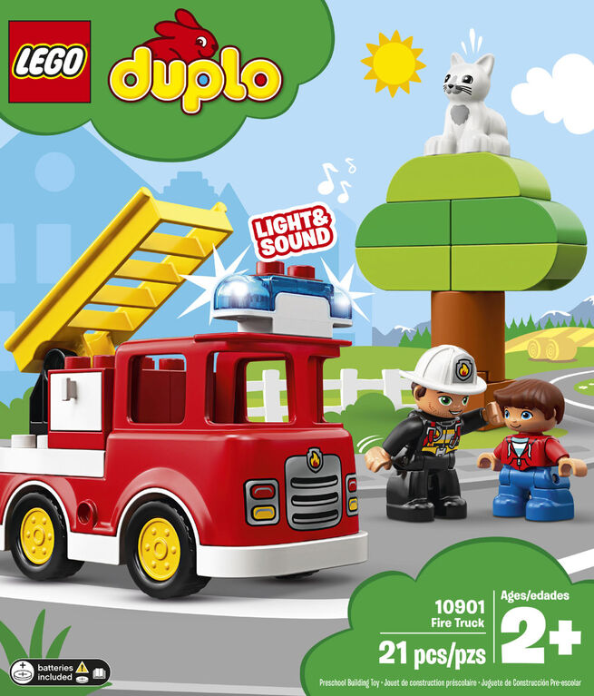 LEGO DUPLO Town Le camion de pompiers 10901 (21 pièces)