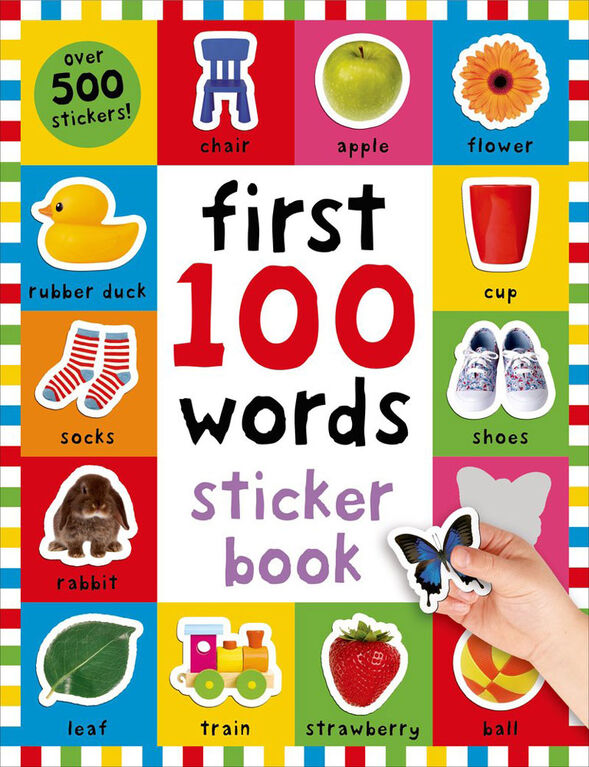 First 100 Stickers: Words - English Edition