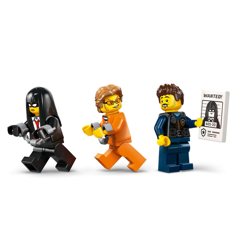 LEGO City Police Prisoner Transport Van Building Toy for Boys, Girls, & Kids, Ages 6+ - 60479