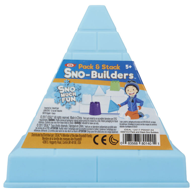 Ideal Sno Pack And Stack Builders - Colours and styles may vary