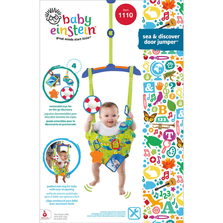 Baby Einstein - Sautoir de porte Sea & Discover.