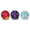Bakugan Starter Pack 3-Pack, Darkus Kelion, Collectible Action Figures