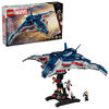 LEGO Marvel Avengers: Age of Ultron Quinjet - Kids Toy With Collectible Marvel Action Figures - 76325