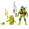 Teenage Mutant Ninja Turtles: Mutant Mayhem Making of a Turtle Leonardo Figure 3Pk Bundle - R Exclusive