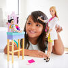 ​Barbie Pediatrician Playset, Doll (12-in/30.40-cm), Exam Table, X-ray, Stethoscope, Tool, Clip Board, Patient Doll, Teddy Bear