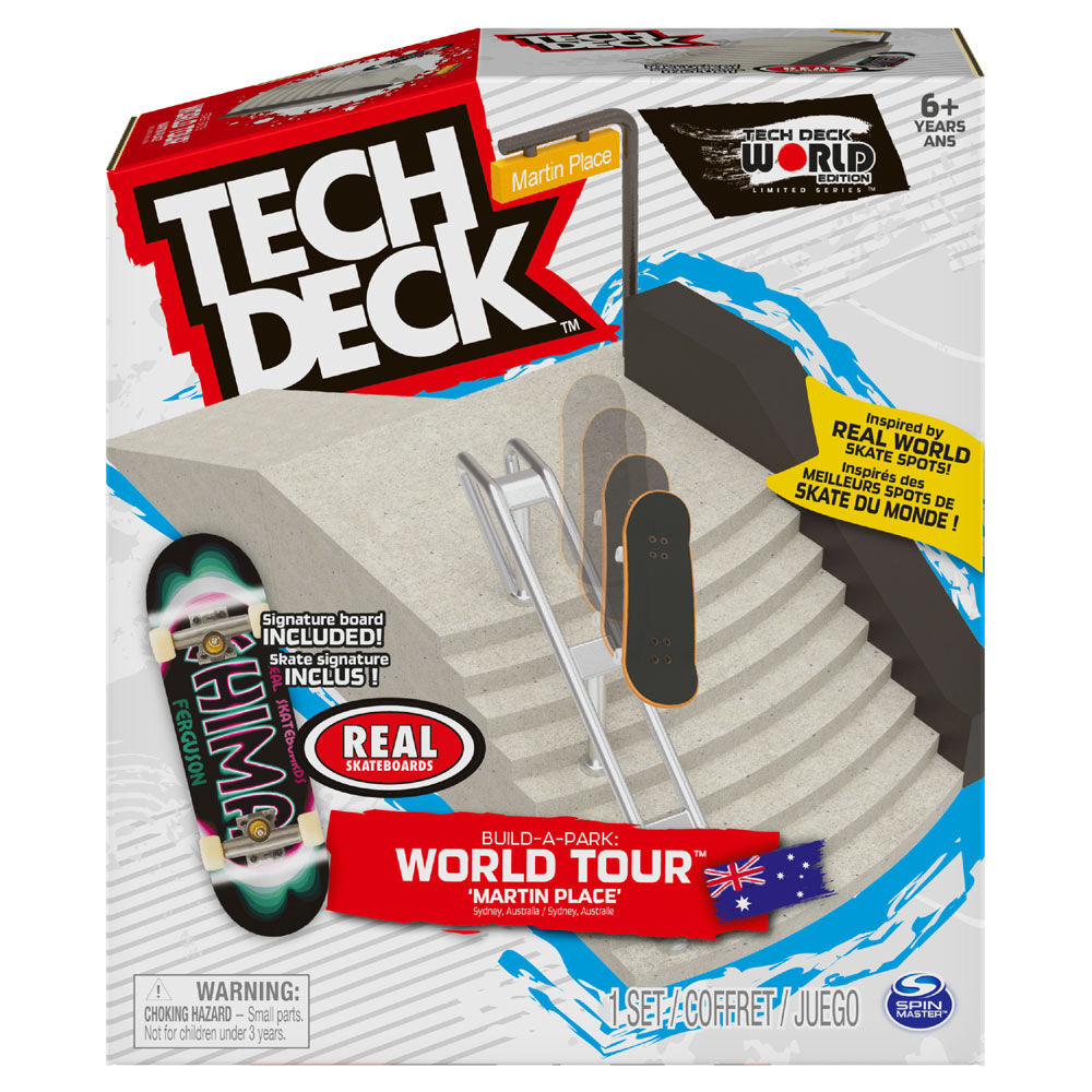 Tech Deck, Build-A-Park World Tour, Martin Place (Australia
