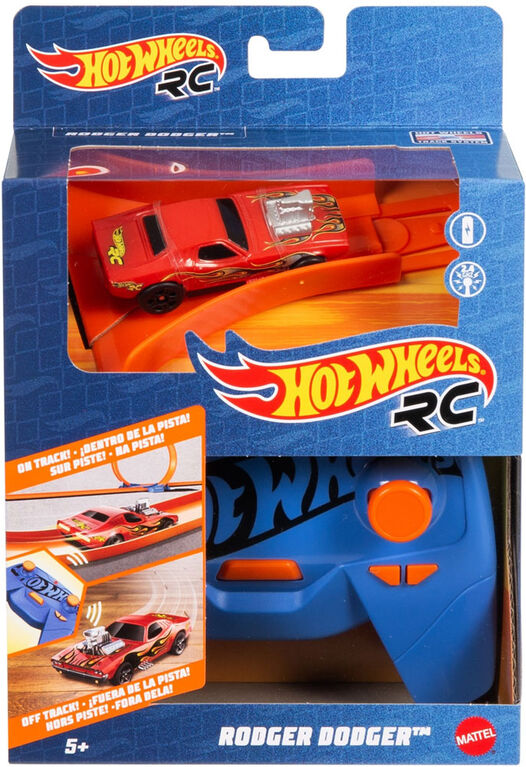 Hot Wheels - Véhicule téléguidé Rodger Dodger, échelle 1:64