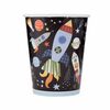 Outer Space 9oz Paper Cups, 8 pieces