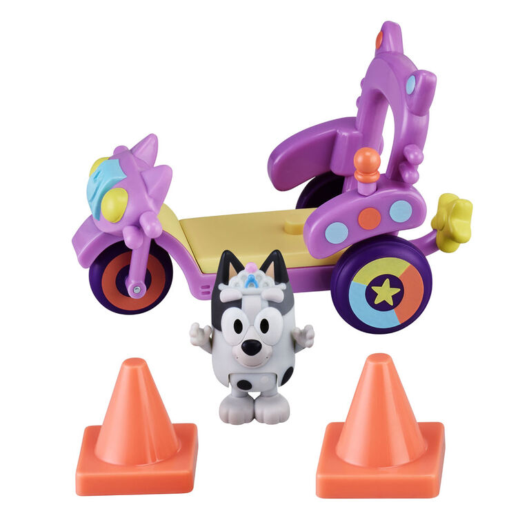 Bluey S5 Vehicule and Figurines - Catcar and Muffin