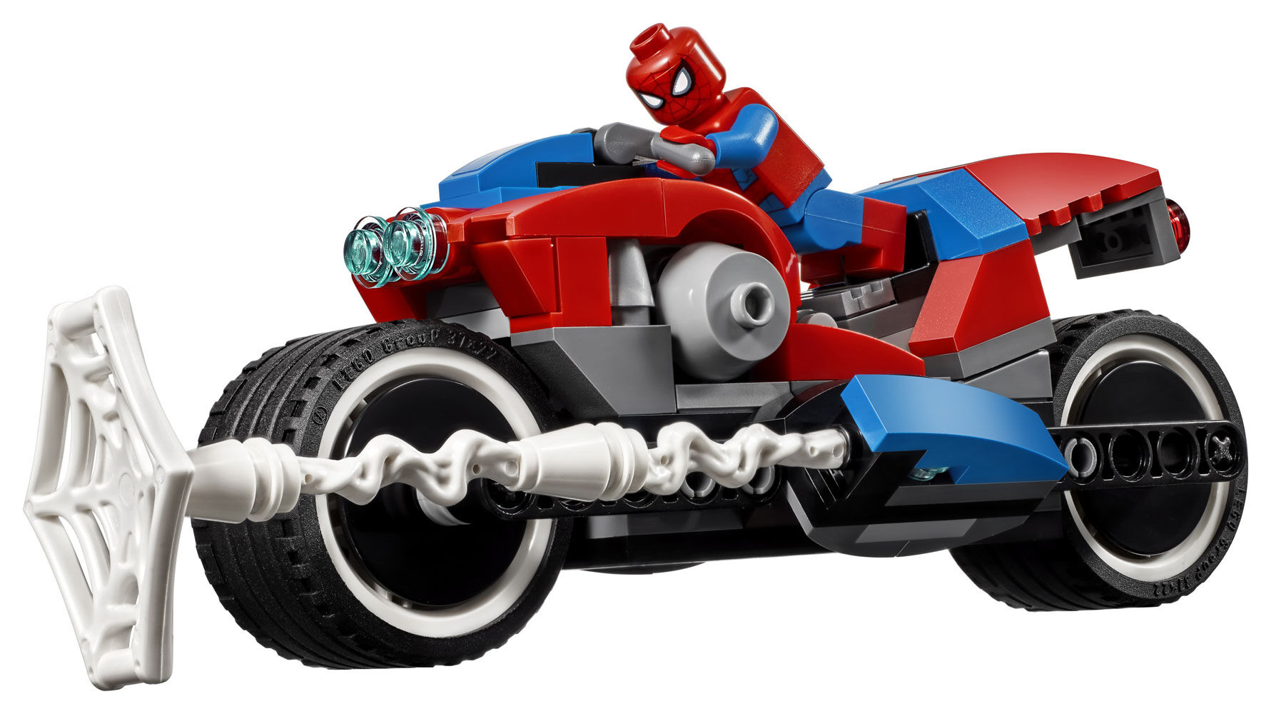 spider man bike rescue lego