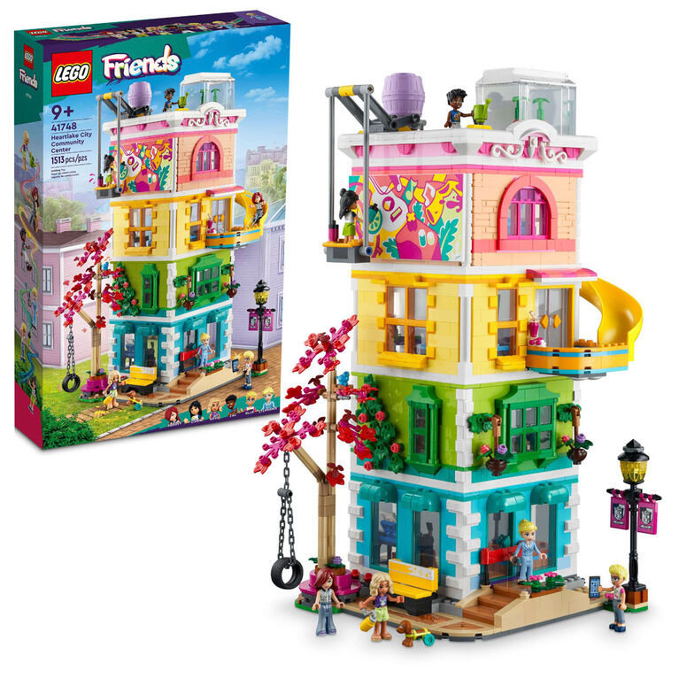 LEGO Friends Le centre communautaire de Heartlake City 41748 Ensemble de jeu de construction (1 513 pièces)