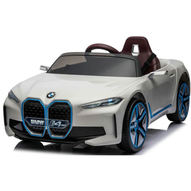 KidsVip 12V sous licence BMW i4 avec RC - Blanc
