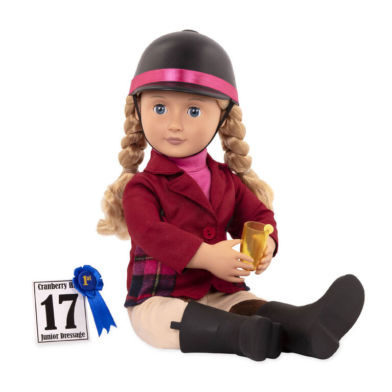 Our Generation, Lily Anna, 18-inch Posable Equestrian Doll