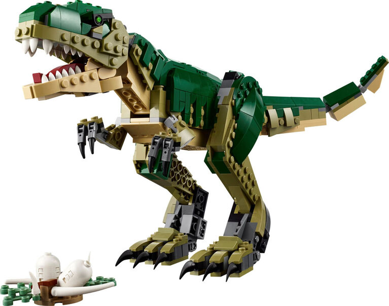 LEGO Creator 3in1 T. rex Dinosaur Toy for Kids to Rebuild into a Triceratops or Pterodactyl 31151