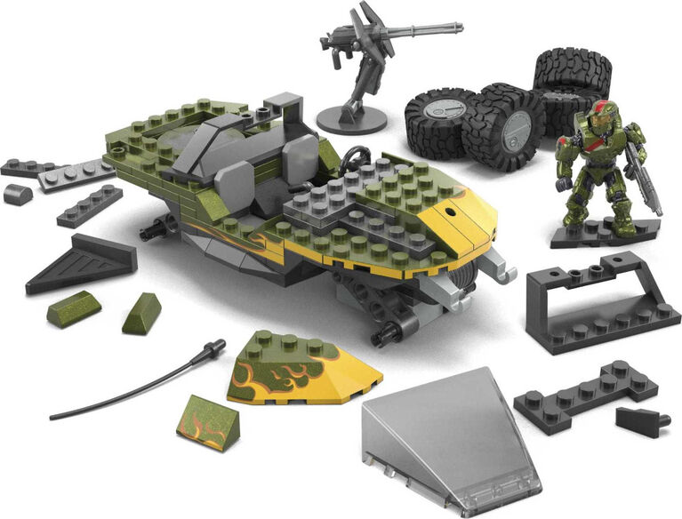 Mega Halo Red Team Warthog Rescue
