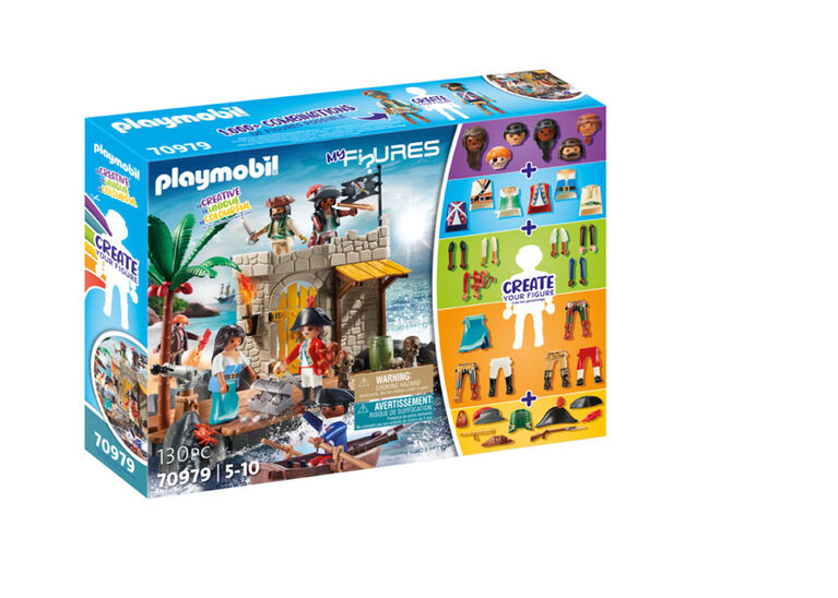 Playmobil - My Figures: Pirates' Island