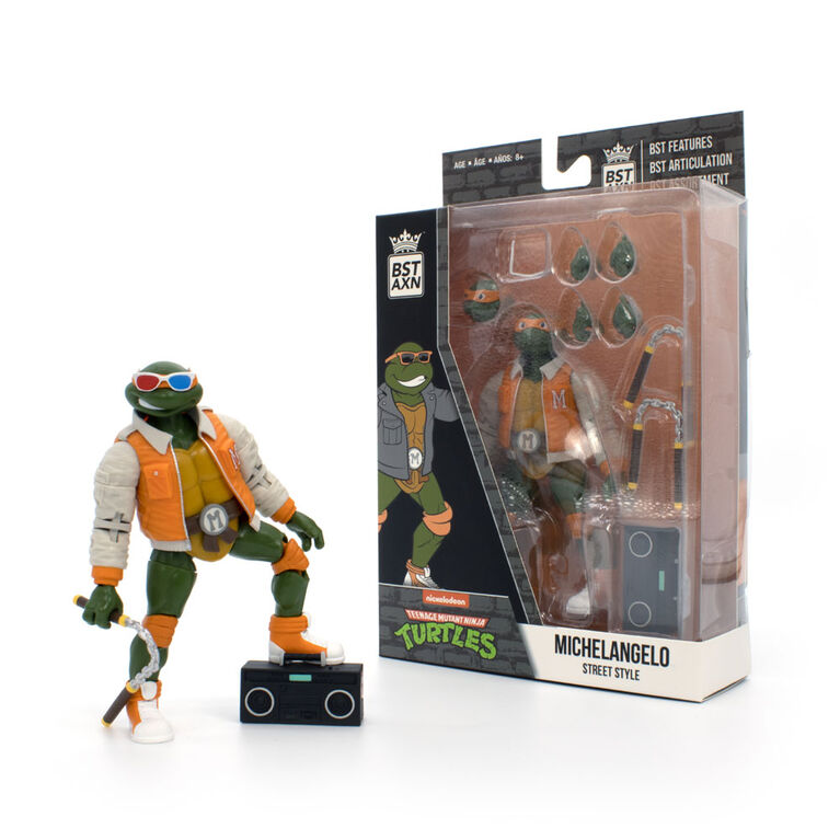 Street Style Turtles - Michelangelo Letterman