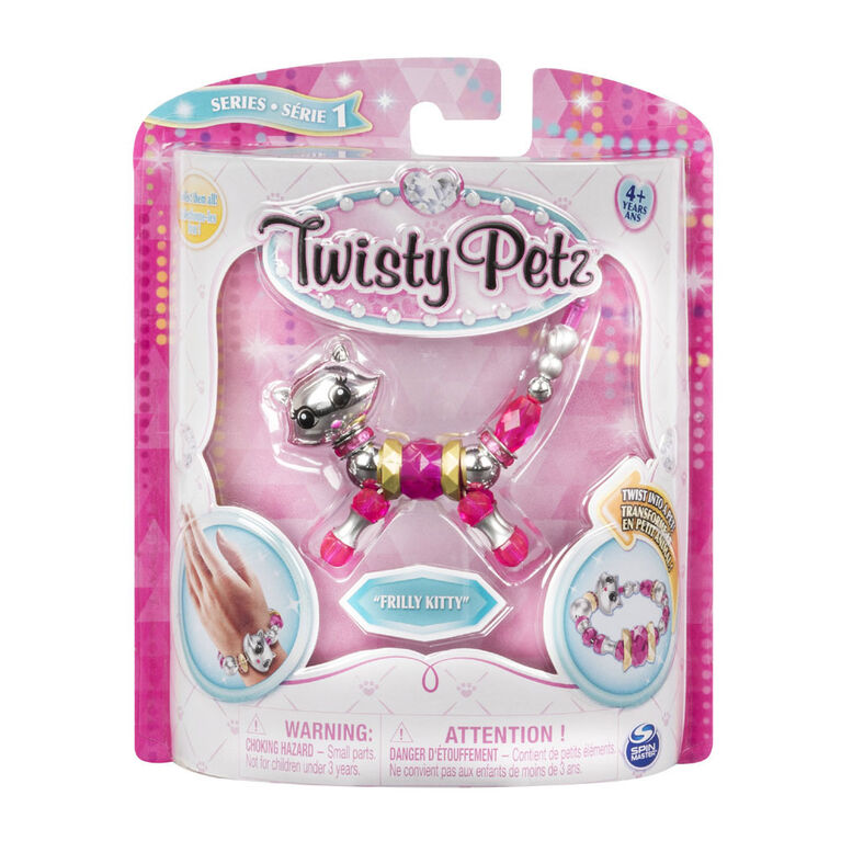 Twisty Petz - Bracelet pour enfants Frilly Kitty.