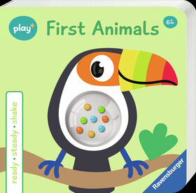 Ravensburger Play+ Infant & Toddler - Ready, Steady, Shake: First Animals - English Edition